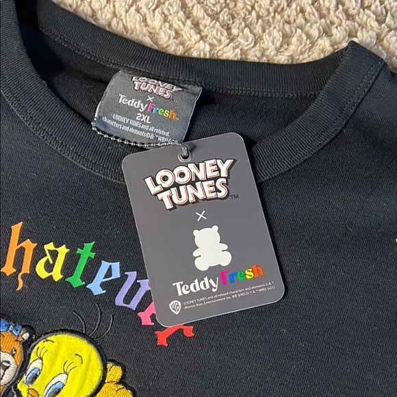 NWT | Teddy Fresh x Looney Tunes Whatever Tee - Picture 3 of 9